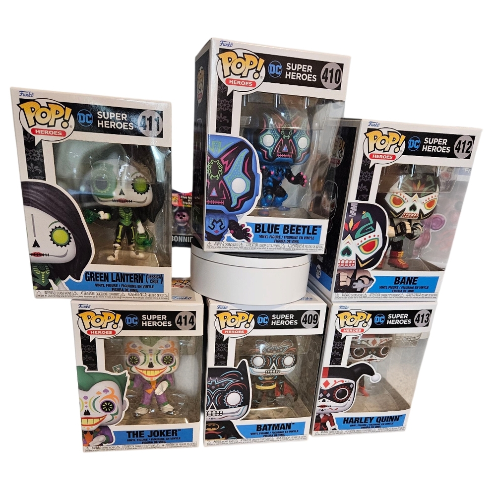 DC SUPER HEROES COLLECTION – FIGURES #409–#414
